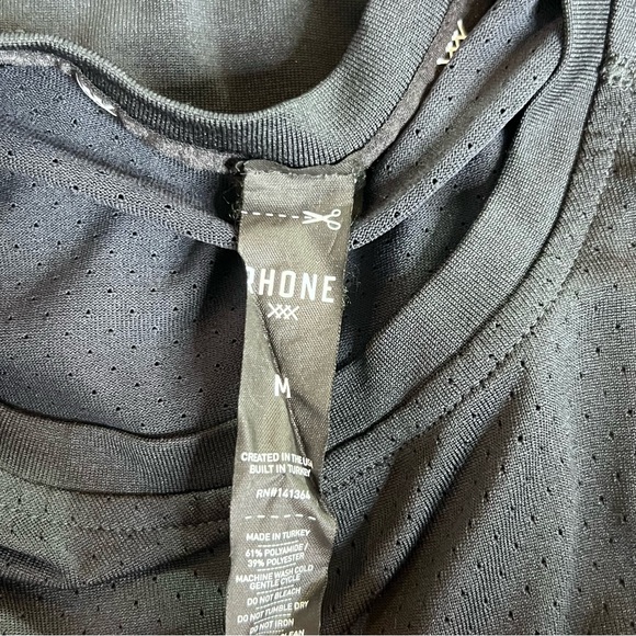 RHONE Men's Black Short Sleeve Tee - Picture 5 of 5